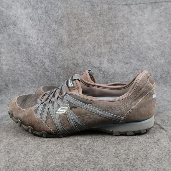 Skechers Shoes Womens 11 Slip On Sneaker Walker Casual Comfort Lifestyle Leather - Picture 4 of 12